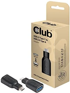 Club 3D Adapter USB USB 3.1 Typ C do USB 3.0 Typ A CAA-1521 - Adaptery i przejściówki - miniaturka - grafika 2