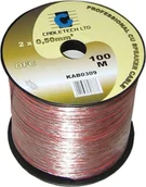 Kable - CABLETECH KAB0317 Kabel gonikowy OFC 1.0mm 100m - miniaturka - grafika 1