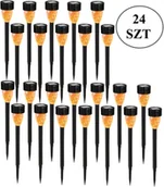 Lampy ogrodowe - Saska Garden Saska Garden pochodnia solarna z efektem ognia 24 sztuki 3xLED 36,5 1043302 - miniaturka - grafika 1