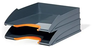 Durable DUR253K Zestaw 2 tacek na dokumenty Varicolor pomarańczowy 770209 - Inne meble biurowe - miniaturka - grafika 2