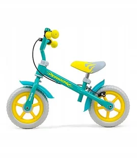 Milly Mally Rowerek biegowy Dragon z hamulcem Mint - Rowerki biegowe - miniaturka - grafika 9