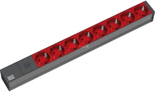 Bachmann Listwa zasilająca 19inch extension lead 8fold2 m - with IEC320 (19.07.1177) - Listwy zasilające - miniaturka - grafika 2