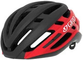 Kaski rowerowe - Giro Agilis Kask, matte black/bright red S | 51-55cm 2021 Kaski triathlonowe 200244-007 - miniaturka - grafika 1