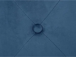 Beliani Puf welurowy  40 cm niebieski COROLLA - Pufy i podnóżki - miniaturka - grafika 12