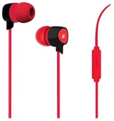 Słuchawki - Puro Prisma czerwone (IPHF19BLK) - miniaturka - grafika 1