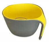Pozostałe akcesoria kuchenne - Kassel Misa z durszlakiem, żółta 93702 - miniaturka - grafika 1