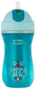 Chicco Chicco Kubek Niekapek Termiczny ze Słomką Chłopiec 14m+ Chicco Kubek Termiczny dla Chłopca 266 ml - Kubki dla dzieci - miniaturka - grafika 4