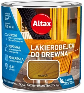 Altax Lakierobejca Do Drewna Orzech 0,25 L (ALLBOR025) - Lakiery do drewna Altax Lakierobejca Do Drewna Orzech 0,25 L (ALLBOR025) - Lakiery do drewna - miniaturka - grafika 1