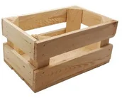 Donice - TAJEMNICZY OGRÓD Skrzynka ogrodowa 32 x 14 cm drewniana TAJEMNICZY OGRÓD - miniaturka - grafika 1