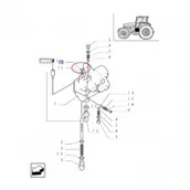 Części i akcesoria do maszyn rolniczych - NEW HOLLAND CASE PIERŚCIEŃ 5137965 5137965 - miniaturka - grafika 1