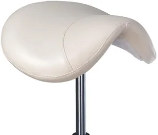 Beauty System Taboret kosmetyczny BD-9909 Kremowy BSBD-9909/CREAM - Krzesła i taborety kosmetyczne - miniaturka - grafika 3