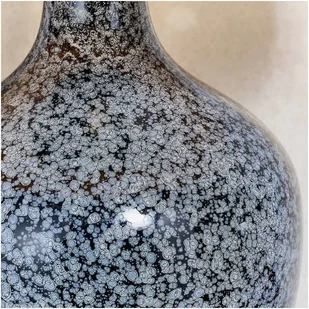 Endon Stołowa LAMPKA dekoracyjna ILSA 79842 Endon szklana LAMPA industrialna zdobiona okrągła szara czarna nikiel matowy 79842 - Lampy stojące - miniaturka - grafika 4