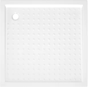 vidaXL Lumarko Brodzik prysznicowy z wypustkami, biały, 80x80x4 cm, ABS 148900 - Brodziki prysznicowe - miniaturka - grafika 3