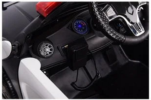 Import LEANToys Auto na Akumulator Samochód Policyjny Czarny LT3771-0 - Pojazdy elektryczne dla dzieci - miniaturka - grafika 11