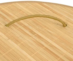 vidaXL Bambusowy kosz na pranie, narożny, 60 L vidaXL - Kosze na bieliznę - miniaturka - grafika 6