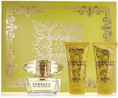 Kosmetyki do kąpieli - Versace Yellow Diamond zestaw prezentowy 50 ML EDT + 50 ML żel pod prysznic + 50 ML balsam do ciała W-GS-3356 - miniaturka - grafika 1