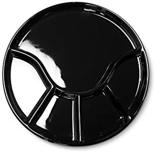 Kela Annelie Czarny Półmisek Talerz Do Fondue Ceramiczny - Miski i półmiski - miniaturka - grafika 2