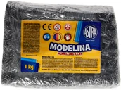 Masy plastyczne - ASTRA Modelina 1kg grafitowa - miniaturka - grafika 1