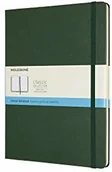 Artykuły biurowe - Moleskine 8058647629131 notatniki  klasyczna kolekcja Xlarge, siatka punktowa, twarda okładka zieleń mirowa - miniaturka - grafika 1