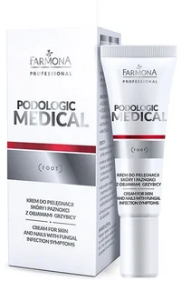 Farmona Professional PODOLOGIC MEDICAL Krem do pielęgnacji skóry i paznokci z objawami grzybicy 15ml MME0005 - Pielęgnacja stóp - miniaturka - grafika 2