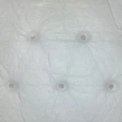 Sorbenty - ECOTEXTIL Mata Sorbentowa Olejowa, Na Beczki, Chłonność 63 L. Biały 3 350 G/m2 Fi 56Cm - miniaturka - grafika 1