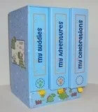 Albumy fotograficzne - NA zbiorowa Praca Albumy zdjęcia dla chłopca. pakiet pudełko - miniaturka - grafika 1