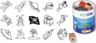 Kosmos ZESTAW STEPMLI DREWNIANYCH PIRACI I - Zabawki kreatywne - miniaturka - grafika 2