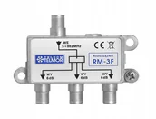Rozgałęźniki i multiswitche do TV-SAT - TELMOR Rozgałęźnik trzykrotny Rm 3F - miniaturka - grafika 1