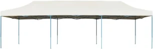 vidaXL Składany namiot imprezowy 3 x 9 m kremowy 44974 - Pawilony ogrodowe - miniaturka - grafika 12