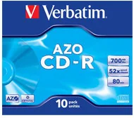 Verbatim Płyty CD-R 700MB 52x Crystal (JC 10 43327 - Nośniki danych - miniaturka - grafika 5