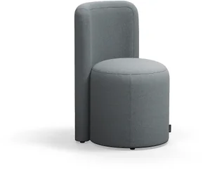 AJ Produkty Puf VARIETY, oparcie, tkanina Pod CS, srebrnoszary - Pufy i podnóżki AJ Produkty Puf VARIETY, oparcie, tkanina Pod CS, srebrnoszary - Pufy i podnóżki - miniaturka - grafika 1