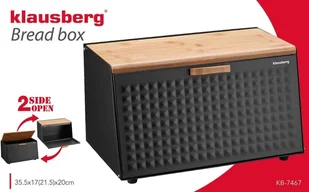 Klausberg Chlebak dwustronny klausberg kb-7467 KB-7467 Kinghoff - Chlebaki - miniaturka - grafika 4