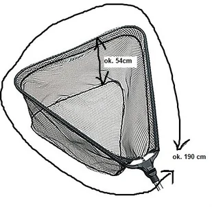Jaxon Siatka Zapasowa 12 mm do podbieraka PL-AXX01 - Inne akcesoria dla wędkarzy - miniaturka - grafika 2