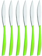 Noże kuchenne - Bugatti glmu-021 °F35/6 Glamour, 6-częściowy komplet sztućców noże do steków SAN/nierdzewna Zielony 16 x 26 x 3 cm GLMU-021F35/6 - miniaturka - grafika 1
