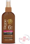 Balsamy i kremy do opalania - Lirene karotenowy olejek do opalania SPF6+ 150ml - miniaturka - grafika 1