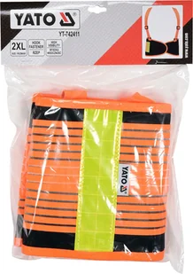 YATO PAS BHP ANTYPRZECIĄŻENIOWY POMARAŃCZOWY 2XL YT-742411 YT-742411 - Odzież robocza - miniaturka - grafika 2