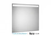 Lustra - Roca CLUB A812356000 Eidos lustro z o$389wietleniem LED 80x80cm 4000k - miniaturka - grafika 1