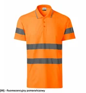 Odzież robocza - ADLER RIMECK HV Runway 2V9 - Koszulka polo unisex, 175 g/m, 45% poliester, 55% bawełna, 2 kolory - S-3XL HV Runway 2V9 - miniaturka - grafika 1