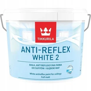 Tikkurila Antireflex White 2 10L - Farby wewnętrzne - miniaturka - grafika 2