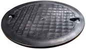 Odwodnienia, kanały i akcesoria - Scala Plastics Pokrywa do rury drenarskiej KL. A15 - miniaturka - grafika 1