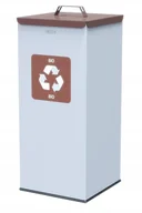 Kosze na śmieci - ALDA Kosz Do Segregacji Odpady Śmieci Bio 60 L - miniaturka - grafika 1