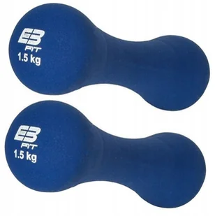 Hantla Hantelka Żeliwna Ciężarek Fitnes 1,5 kg - Hantle i ciężarki - miniaturka - grafika 3