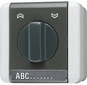 Wyłączniki światła i elektryczne - Jung przycisk 834.10 W/włącznik dwustronna, 1-biegunowy 834.10W - miniaturka - grafika 1