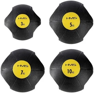 HMS Piłka do ćwiczeń lekarska NKU05 5 kg 17-41-041 - Piłki do ćwiczeń - miniaturka - grafika 3