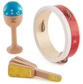 Instrumenty muzyczne dla dzieci - HaPe zestaw perkusji dla dzieci # Wpisz kod MDL5PL61 i uzyskaj dodatkowe 20 % rabatu na ten produkt promocja do 17.05.2020 - miniaturka - grafika 1
