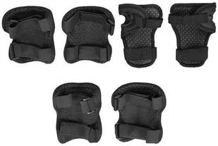 Nils Extreme H320 CZARNO-RÓŻOWY ROZM. L ZESTAW OCHRANIACZY EXTREME 16-60-123 - Ochraniacze - miniaturka - grafika 6