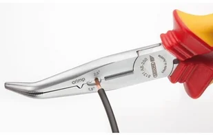 Gedore Szczypce potrójnego działania VDE z otulinową izolacją, zagięte VDE 8131 AB-200 H 2910845 - Kombinerki i obcęgi - miniaturka - grafika 7