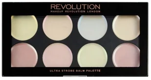 Makeup Revolution Paleta kremowych rozświetlaczy - Ultra Strobe Balm Palette Paleta kremowych rozświetlaczy - Ultra Strobe Balm Palette - Pudry do twarzy - miniaturka - grafika 3