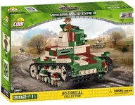 Klocki - Cobi Historical Collection Vickers Mk. E Type B - brytyjski czołg lekki  2520 - miniaturka - grafika 1