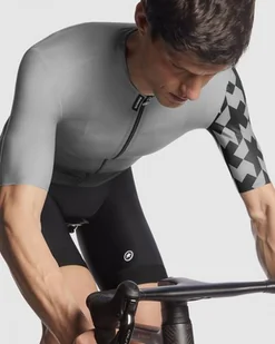 ASSOS ASSOS Koszulka rowerowa EQUIPE RS SS JERSEY PROOF EDITION Gerva Grey - Koszulki rowerowe - miniaturka - grafika 9